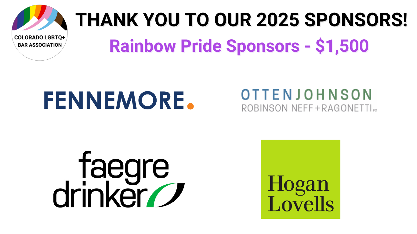 2025 Rainbow Sponsors